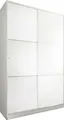Dmora Kleiderschrank 2 Türen Waterbury 120x200 cm Weiß