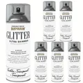 Rust-Oleum Ultra Shimmer Klarlack 6x 400 ml Schutzlack für Glitzerspray