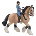 Papo Tinker mit seiner jungen Reiterin (PAPO 51572)