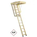 Minka Bodentreppe Polar Extrem mit U-Wert 0,59 W/m2K bis 280cm Raumhöhe 130x70cm Deckenöffnung
