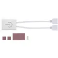 Paulmann 70975  Touch Switch 144 W (max)      Metall (B x H x T) 4.3 x 0.85 x...