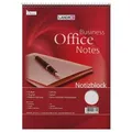 LANDRE Notizblock grau|rot 21 cm x 29.7 cm