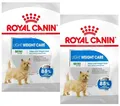 2 x 8 kg Royal Canin Mini Light Weight Care (€ 7,48/kg)