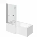 Deluxe Badewanne WHABA-ELARA-RE 170 x 85cm  rechts Dusche Wanne