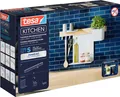 tesa KITCHEN Combi-Set S 6-teilig weiß aus Kunststoff
