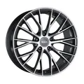 1x MAK MUNCHEN gun metal mirror face 8.0Jx18 5x108 ET42