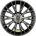 4x Mak München gun metallic mirror 8x18 ET42 - LK5/108 ML63.4 Felge Alu