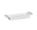 Zeller Present Badaccessoire-Set Badewannenablage, Kunststoff, weiß, 55-78,4 x 17,3 x 6,5 cm