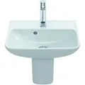 Duravit ME by Starck Waschtisch 0719450000 45 x 32 cm, weiss, 1 Hahnloch, mit Überlauf
