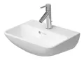 Duravit ME by Starck Handwaschbecken 1 Hahnloch mit Überlauf 450 x 320 mm - Weiß Hochglanz - 0719450000