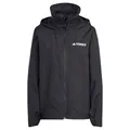 adidas Women's Terrex Multi Essentials 2 Layer Rain Jacket, black, XS