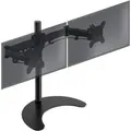 "Duronic DM25D2 Monitorfuß für zwei 27\" - 8kg Kapazität - Verstellbar in Höhe, Neigung und Drehung - VESA 75/100"
