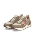 Rieker Damen Sneaker beige, Damen:40 EU