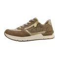 Rieker Damen Low-Top Sneaker 58902, Frauen Halbschuhe, lose Einlage,Turnschuhe,Laufschuhe,schnürschuhe,schnürer,beige (64),40 EU / 6.5 UK