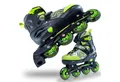 Apollo Inlineskates Champion Verstellbare Inlineskates für Kinder und Erwachsene, Größe 31-42, mit LED Rollen