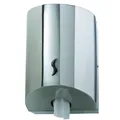 Handtuchrollenspender Orgavente BRINOX Edelstahl glänzend Rollenhandtuchspender für Papierrollen mit Innenabwicklung