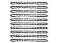 SECURA 10x Sägekette 35cm 52 TG 3/8P 1,3 mm kompatibel mit Makita Einhell Bosch Aldi Dolmar Ikra Motorsägen