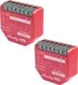 SHELLY 1PM G4-2 - Shelly 1PM Gen4, BT Matter Zigbee WLAN Messaktor,1-Kanal, 2er Pa