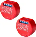 Shelly 1PM Gen4, Relais rot, 2er Pack