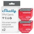 Smart Home Shelly Relais ``1PM Gen4 2er Pack`` max 16 NEU