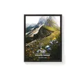 KHG Premium-Bilderrahmen 21x30 cm Schwarz, stabile Glasfront & Kunststoff-Rahmen für Fotos, Poster, Zertifikate & Collagen