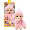 Little Live Pets Live Pets - My Baby Mini Monkey Pink Lemonz (26764) (31.50 cm) (26764)