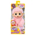 Little Live Pets My Baby Affen Minis Luna Lemon Interaktives Kuscheltier