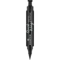 essence Quick Wing! stamp eyeliner, Nr. 01, Schwarz, langanhaltend, Expressergebnis, hochpigmentiert, intensiv, farbintensiv, vegan, ohne Mikroplastikpartikel, ohne Parfüm, ölfrei, 1er Pack (3.5ml)