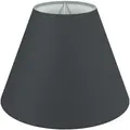 Wogati Lampenschirm Wogati Premium Stehlampe Lampenschirm Konisch schwarz Ø 9 cm