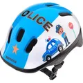 Meteor Schutzhelm, Kinderhelm, Fahrradhelm, Rollschuhe, KS06 Helm Kinderfahrradhelm Helm, größe XS 44-48 cm Police