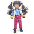 Topline Austria handgemachte Porzellanpuppe Cowgirl 40cm Sammlerpuppe handbemalt
