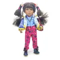 Topline Austria handgemachte Porzellanpuppe Cowgirl 40cm Sammlerpuppe handbemalt