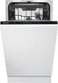 Gorenje Geschirrspüler vollintegrierbar GV520E10 | 45 cm | 11 Maßgedecke | 5 Programme | 47 dB | Energieklasse E, E (Spektrum A bis G)