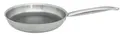 ELO Relief Solution Bratpfanne 28 cm, Edelstahl Mehrschicht, hochwertige Antihaft Pfanne PFAS-frei mit ELODUR® Select Beschichtung, kratzfest, Bratpfanne Induktion, Edelstahl