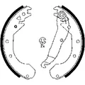 ATE Bremsbackensatz hinten rechts links mit Hebel für VAUXHALL OPEL 1605594 90188047 90187656 03.0137-0167.2