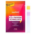 DrinkCheck K.O.-Tropfen Test 1 Stück | Schnelltest für Getränke – Schutz vor K.O.-Tropfen in Clubs, Bars & Festivals – Diskret, kompakt & handlich für unterwegs | Testet auf GHB, Ketamin, Scopolamin