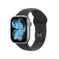 Apple Watch Series 11 GPS 42mm Space Grey Aluminium Case with Black Sport Band - M/L (MEQX4ZR/A)