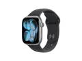 APPLE Watch Series 11 GPS 42, 2025 Smartwatch Aluminiumgehäuse Fluorelastomer, 150-200 mm, Space Grau/Schwarz