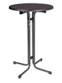 MFG Freizeitmöbel Stehtisch MFG Stehtisch Ø 70 cm schiefer wetterfest, Gastrogeeignet klappbar witterungsbeständig