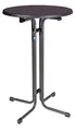 MFG Stehtisch Bistrotisch Ø 70cm schiefer wetterfest klappbar Partytisch robust