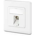 1x CAT7 Netzwerkdose 1 Port LAN DSL Dose Anschlussdose + 1x CAT 7 Keystone Jack
