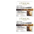 2x50ml Loreal Paris Anti-Falten Experte 65+ Stärkende-Pflege Tagescreme