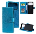 CoverKingz Handyhülle Hülle für Xiaomi Mi 11 Ultra Handyhülle Flip Case Cover Schutzhülle 17,8 cm (7 Zoll), Klapphülle Schutzhülle mit Kartenfach Schutztasche Motiv Mandala
