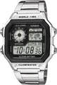 Casio Armbanduhr AE-1200WHD-1AVEF Herrenuhr digitale Anzeige Uhr Digitaluhr