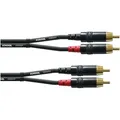 Cordial CFU 3 CC Cinchkabel 3 Meter Paar
