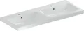 GEBERIT Doppelwaschtisch iCon Light 120 cm weiß 501838001