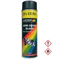 Motip Dupli Rallye Schwarz Seidenmatt Spraydose Lack Black 500ml