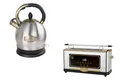 Kaiser Küchengeräte Wasserkocher Wasserkocher WK 2000 R +T 4000 R Retro-Toaster