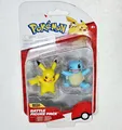 Jazwares NINTENDO POKEMON Battle Figure Pack PIKACHU & SCHIGGY Neu! Squirtle