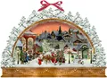 Wand-Adventskalender - Nostalgischer Lichterbogen Barbara Behr Kalender 1 S.